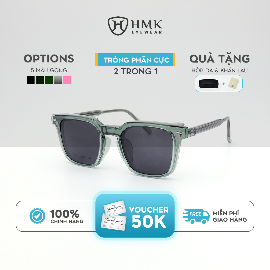 Kính Mát Hai Lớp Chống UV HMK Eyewear – 2L8191