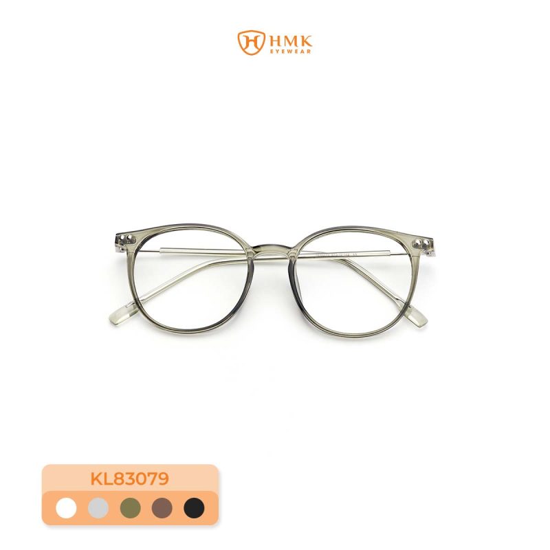 Gọng Kính Nhựa Phối Kim Loại HMK Eyewear – KL83079