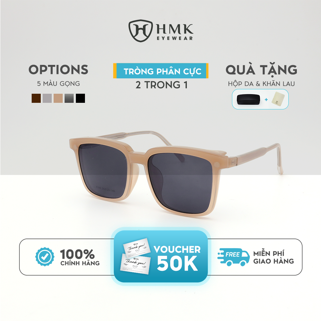 Kính Mát Hai Lớp Chống UV HMK Eyewear – 2L8196