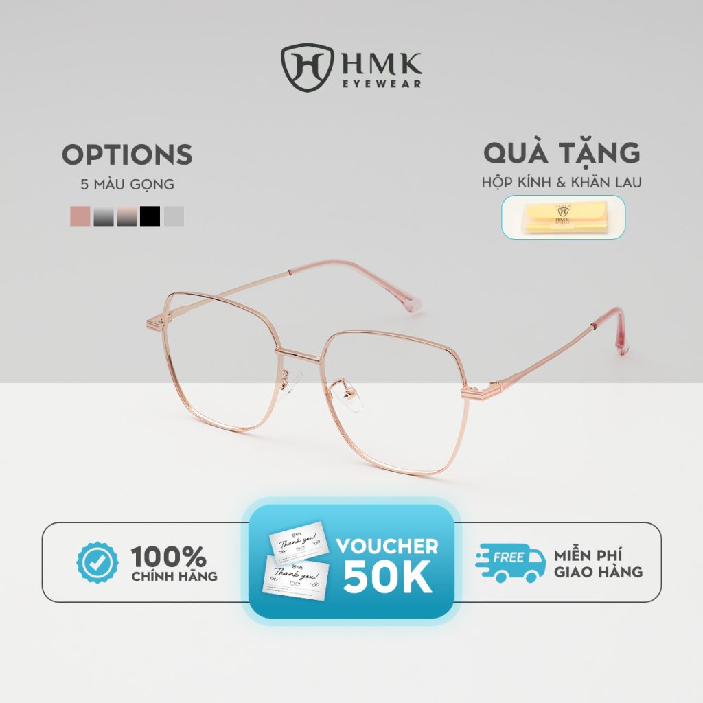 Gọng Kính Kim Loại HMK – KL73013