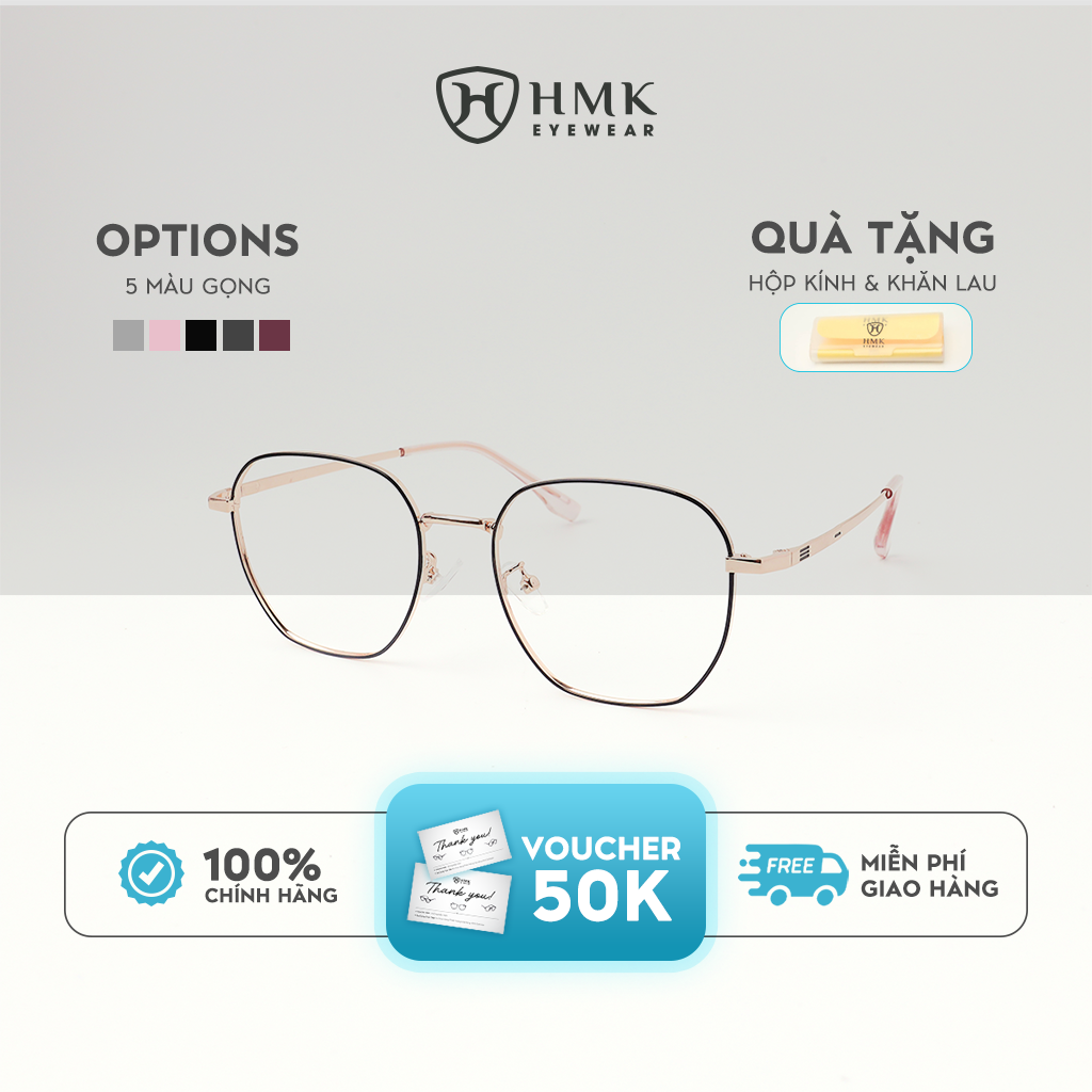 Gọng Kính Kim Loại HMK – KL72780