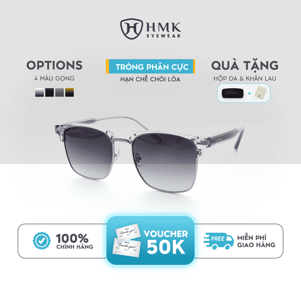 Kính Mát Phân Cực Chống Tia UV HMK Eyewear – KM28166