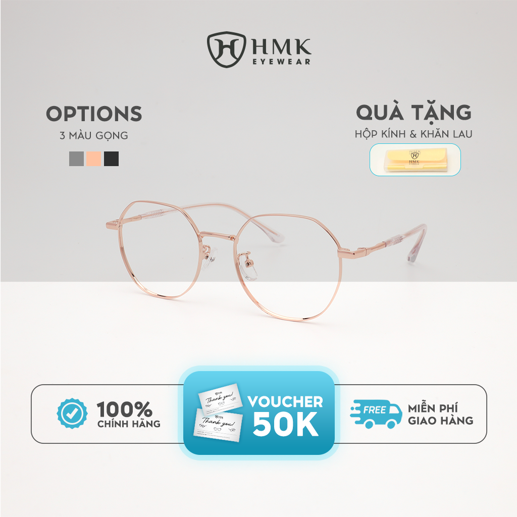 Gọng Kính Kim Loại HMK – KL5903