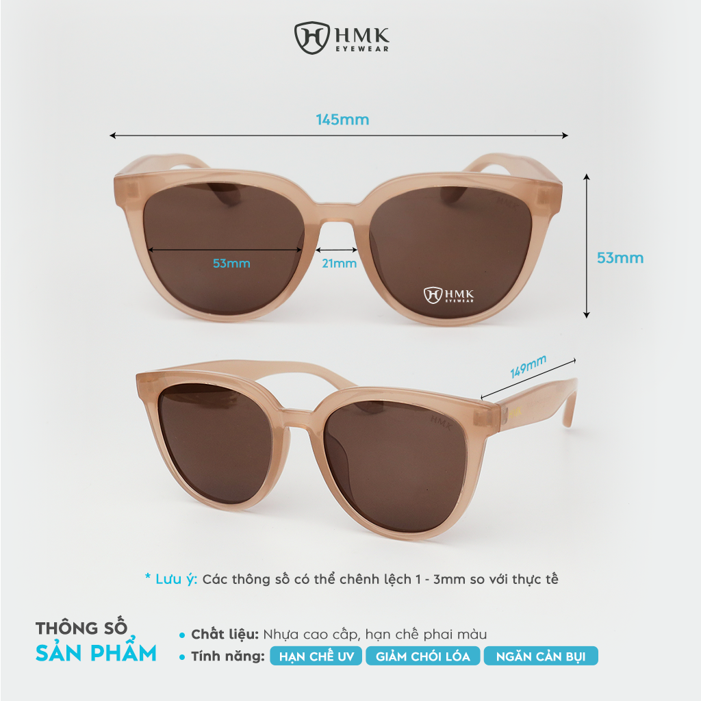 Kính Mát Phân Cực Polarized Chống UV HMK Eyewear – KM1312