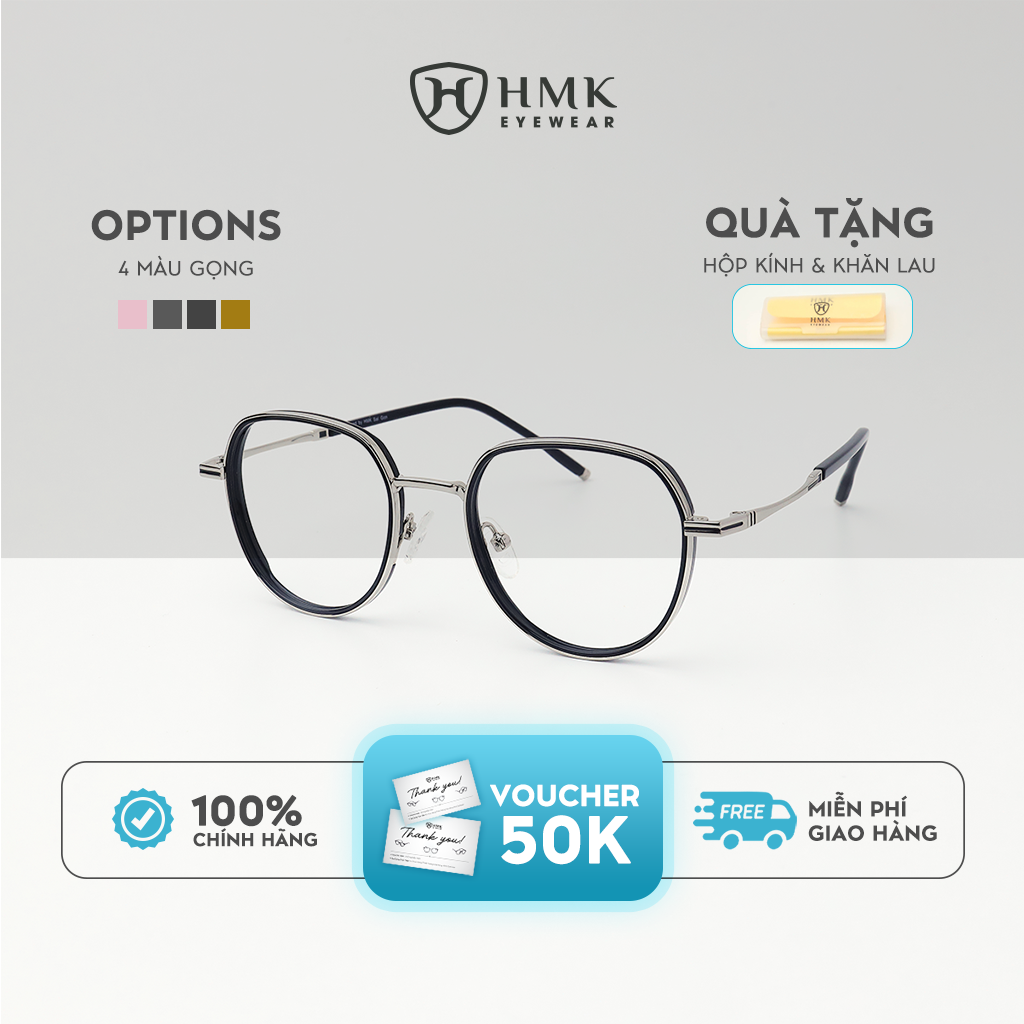 Gọng Kính Kim Loại HMK – KL2390