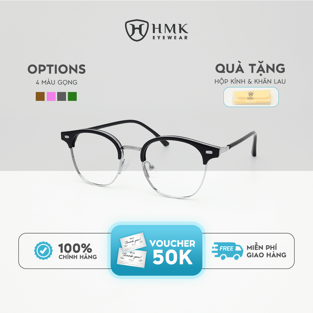 Gọng Kính Kim Loại HMK – KL55005