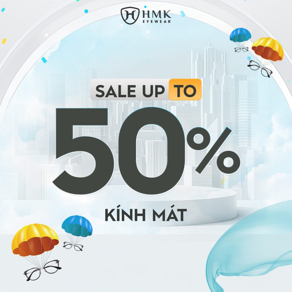 Ưu đãi sốc - Sale Up To 50% Kính Mát HMK