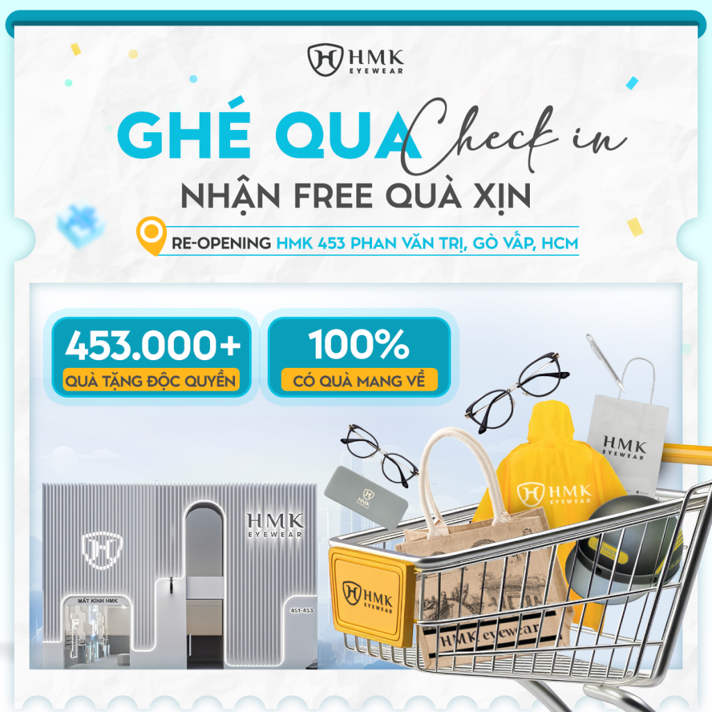 Check-in nhận quà HMK