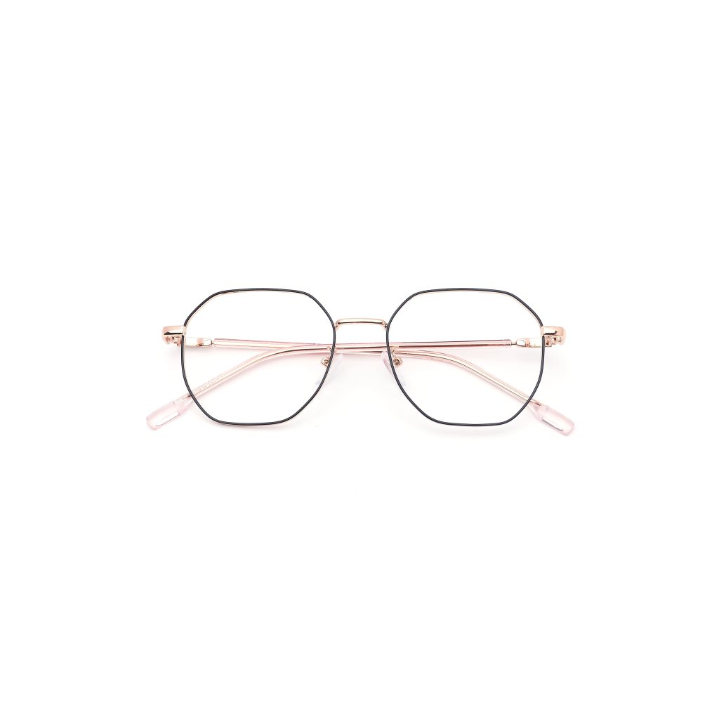 Gọng Kính Đa Giác Kim Loại HMK Eyewear – KL66058