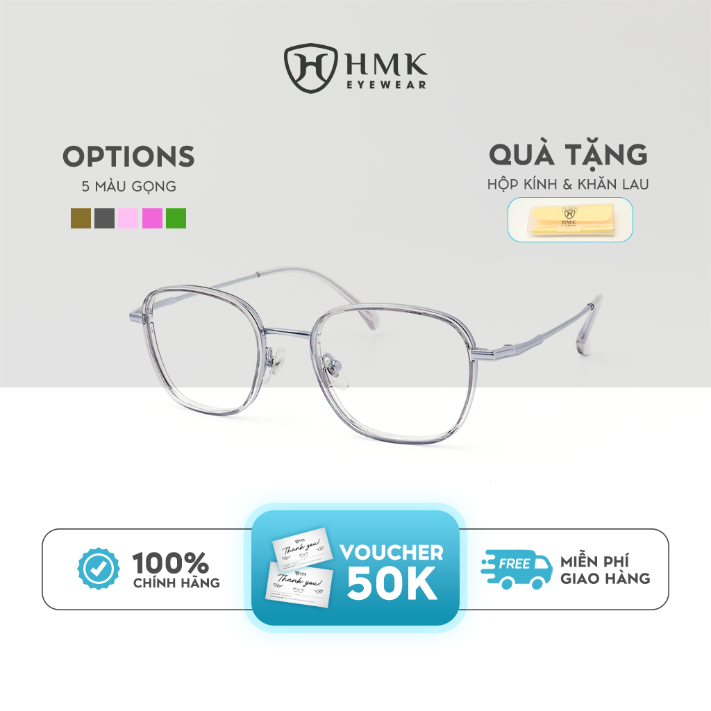 Gọng Kính Kim Loại HMK Eyewear – KL22511