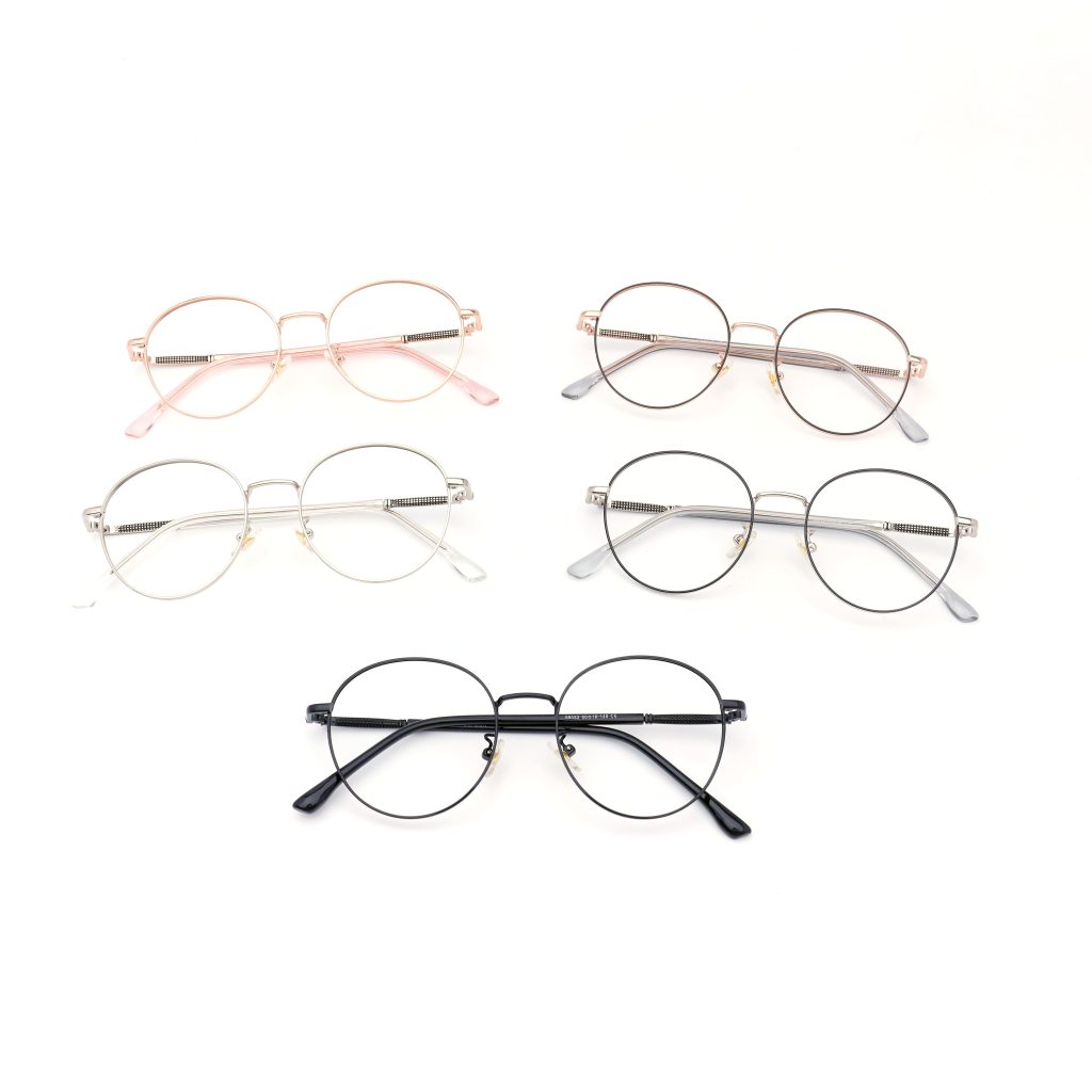 Gọng Kính Kim Loại Dáng Tròn HMK Eyewear – KL69022