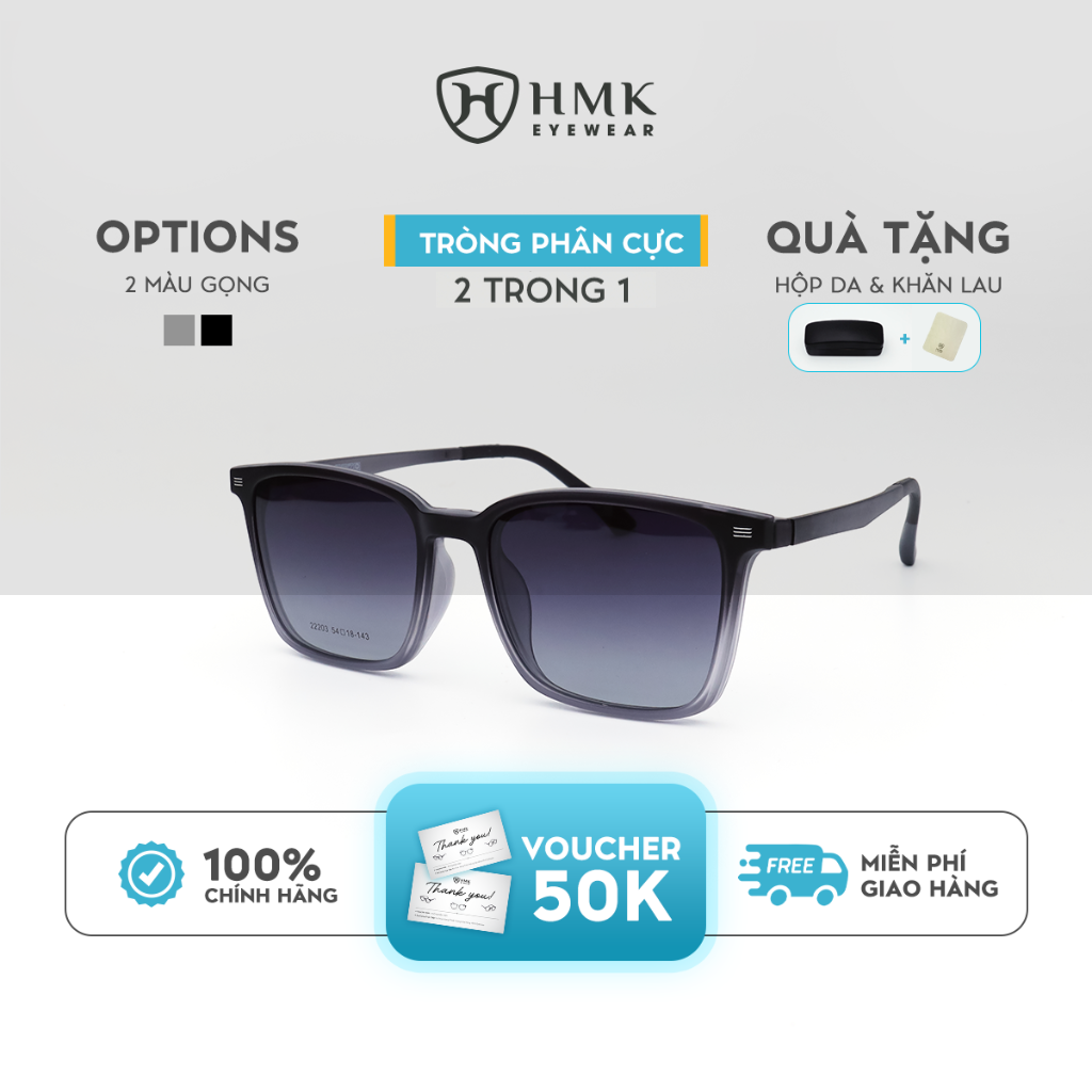 Kính Mát Hai Lớp Chống UV HMK Eyewear   – 2L22203