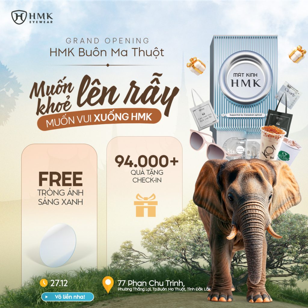 HÂN HOAN KHAI TRƯƠNG HMK STORE #44 BUÔN MA THUỘT – TẬN HƯỞNG ƯU ĐÃI CỰC SỐC CÙNG HÀNG TRIỆU QUÀ TẶNG