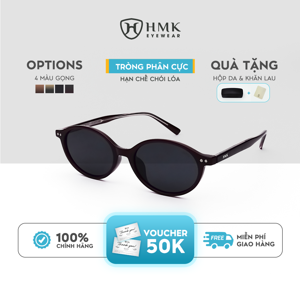 Kính Mát Thời Trang HMK Eyewear Chống Tia UV Bảo Vệ Mắt Toàn Diện – KM2721