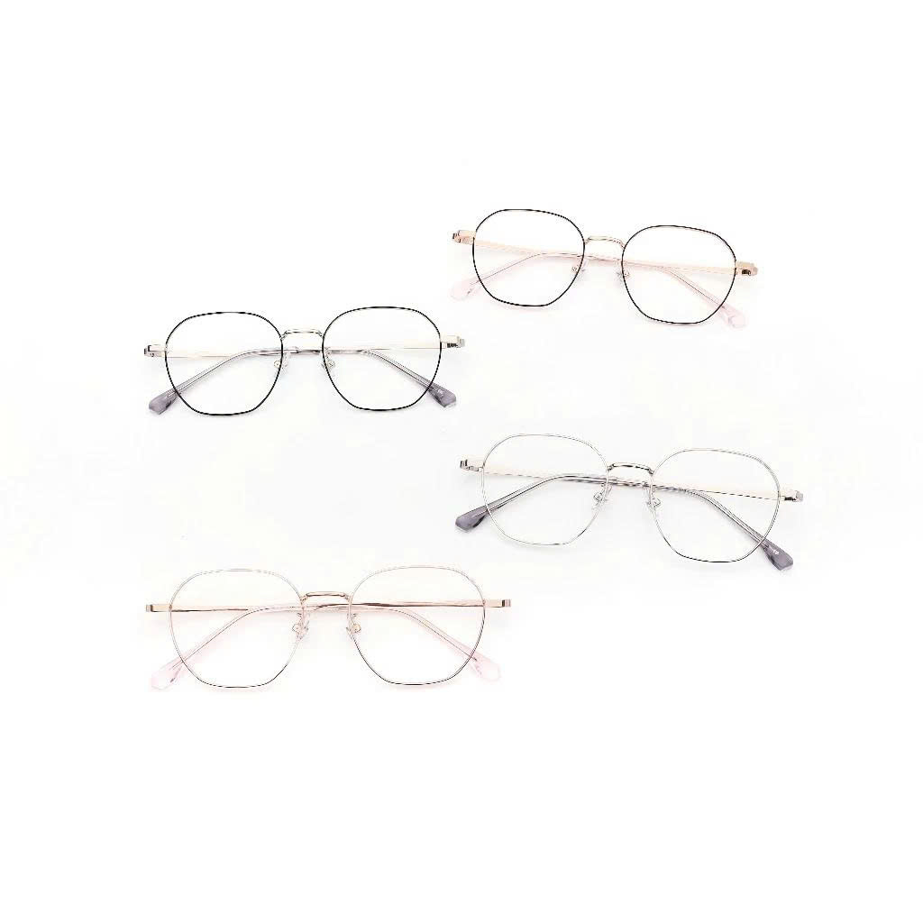 Kính Kim Loại HMK Eyewear Dáng Đa Giác Thời Trang Nam Nữ Mỏng Nhẹ Chắc Chắn – KL11395