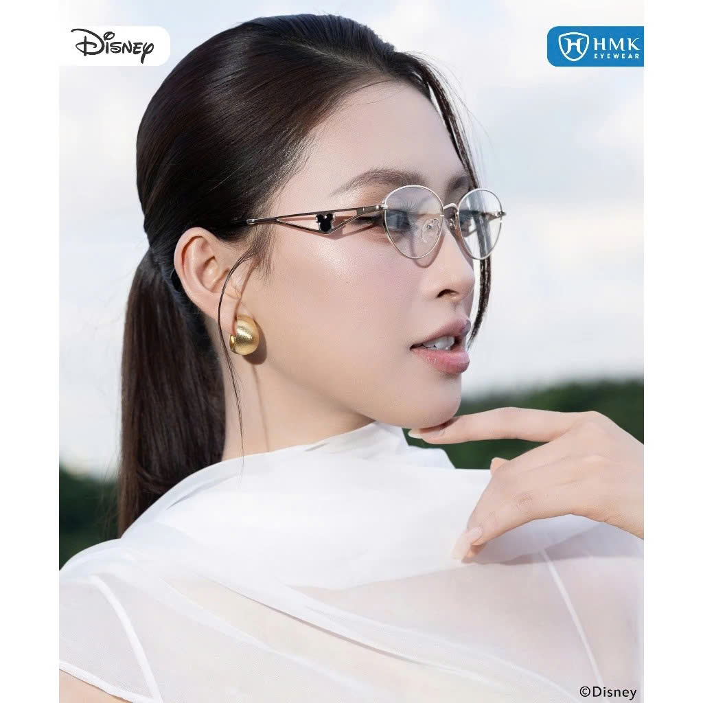 [Mickey Motion Collection] Gọng Oval Kim Loại Cao Cấp HMK Eyewear Thời Trang Y2K Hiện Đại – DS0006