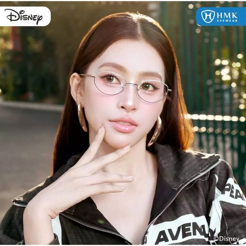 [Mickey Motion Collection] Gọng Oval Kim Loại HMK Eyewear Thời Trang Y2K Cao Cấp BST Mickey Motion – DS0001