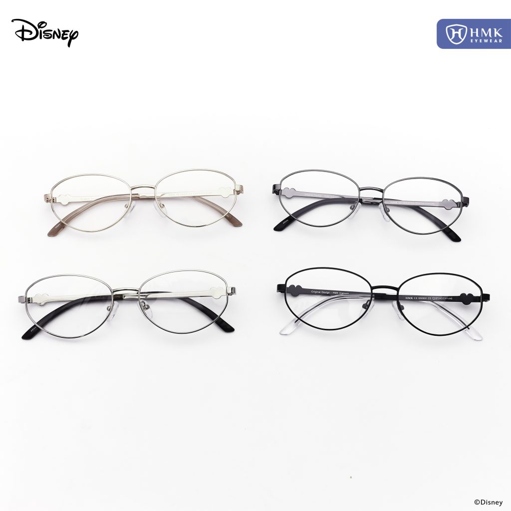 [Mickey Motion Collection] Gọng Oval Kim Loại HMK Eyewear Thời Trang Y2K Cao Cấp BST Mickey Motion – DS0001