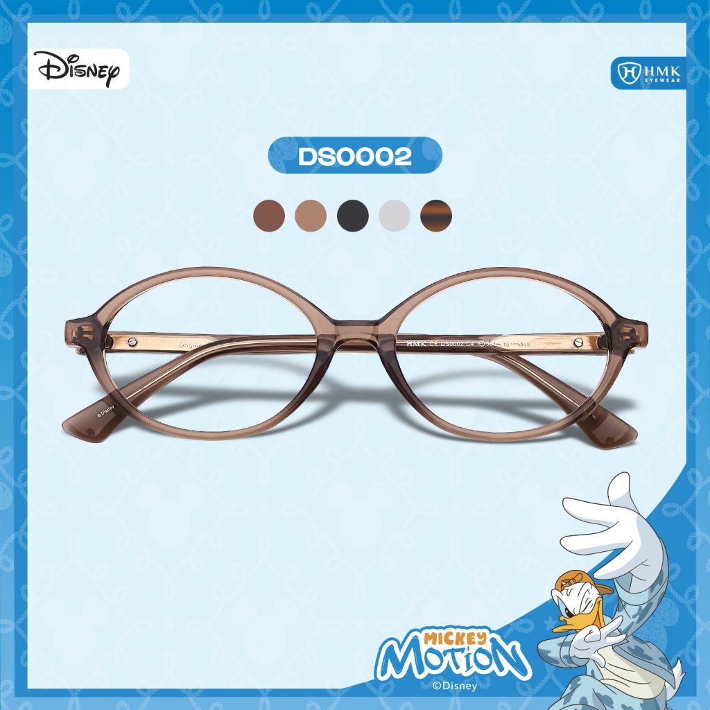 [Mickey Motion Collection] Gọng Kính Oval Y2K HMK Eyewear Thời Trang Vintage Nhựa Cao Cấp Mickey Motion Collection – DS0002