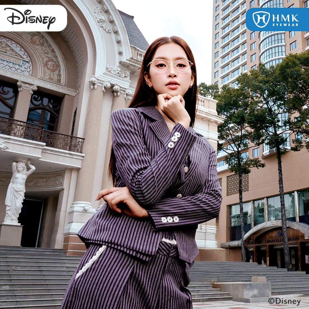 Gọng kính kim loại nhẹ tênh